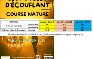 Les tarifs 2026